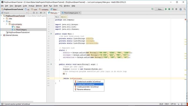 Polymorphism, enum, stream in Java смотреть онлайн
