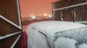 Автовлог ИЗ ГАРАЖА. ЗАВАЛИЛО СНЕГОМ