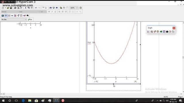 How to draw a graph in MathCad смотреть онлайн