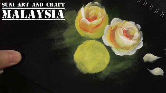 [YT20FA] #FolkArtPanting乡村彩繪 【Quick Rose Painting Step by Step】 【快速玫瑰彩繪】09/04/2020 смотреть онлайн