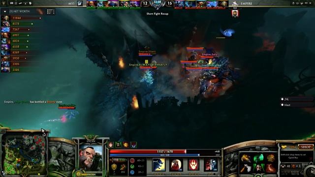Pit League: S2 - mYsanity sensei vs Empire - Game 1 =60 FPS= смотреть онлайн