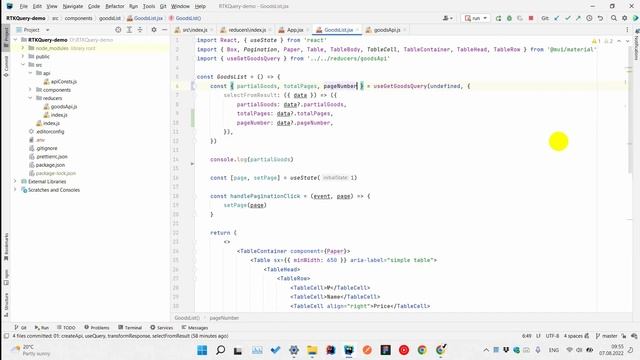 RTK Query 02: pagination, useQuery, query смотреть онлайн