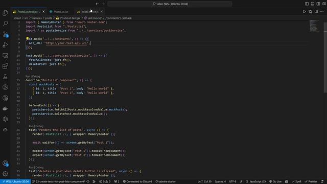 Testing the Post Index Component - React on Rails Part 12 смотреть онлайн