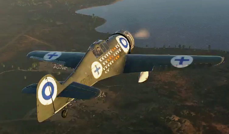 14 фрагов за бой на Fokker D.XXI в аркадном режиме.