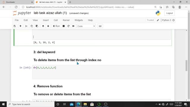 Python List Methods and functions in HINDI | URDU. How to use list methods in python CodeBench. смотреть онлайн