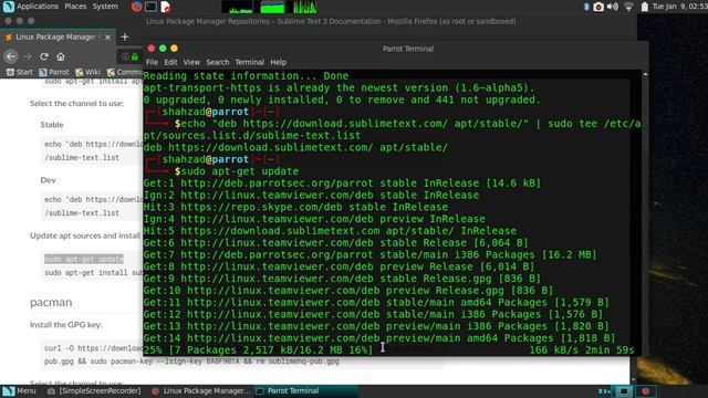 How to Install Sublime Text On Parrot OS смотреть онлайн