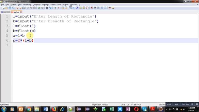 07 Python | How to calculate area and perimeter of rectangle in python | by Sanjay Gupta смотреть онлайн