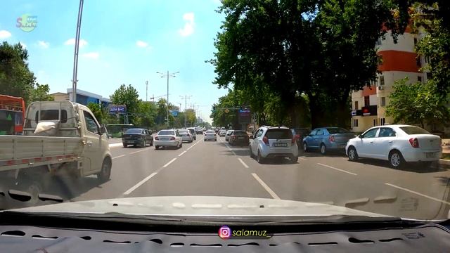 Ул. Навои в новом облике (автопоездка) | Navoi Str. In A New Look (car Trip)