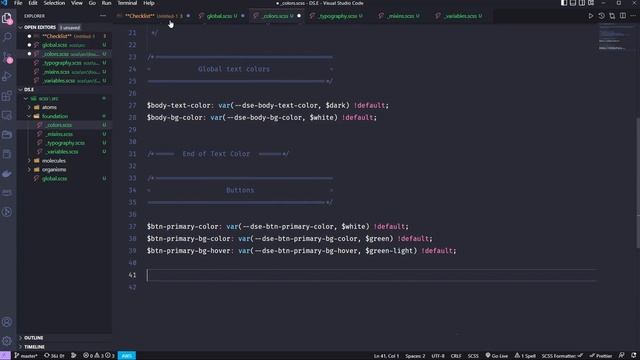 Lecture 79 - Implement Design System using SCSS | Full-stack Army смотреть онлайн