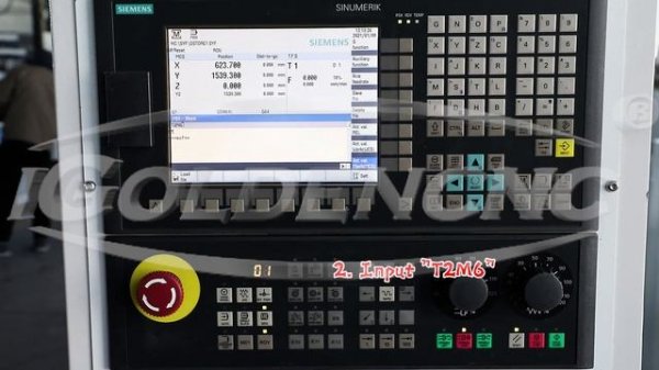 How to set tool changing automatically in SIEMENS 808D control system