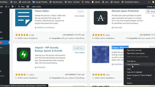 WP Restore and Enable Classic Widgets Plugin смотреть онлайн