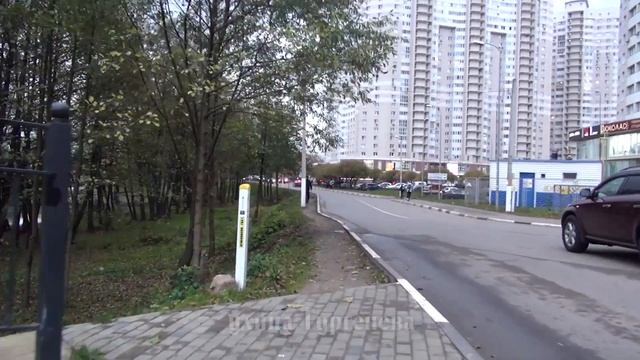 Пушкино. Камера на руле велика. Набережная р.Серебрянки, фонтанный комплекс и центр (22.10.2022) смотреть онлайн