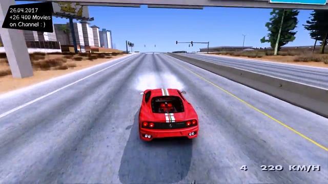 Ferrari 360 Challenge Stradale V3.0 New ENB Top Speed Test GTA Mod Future _REVIEW смотреть онлайн