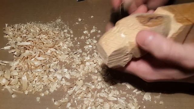 Резная сова из дерева - 2 часть/Carved owl from wood - part 2 смотреть онлайн