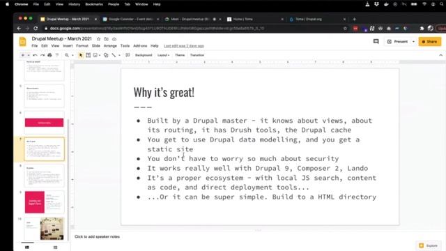"Tome: Drupal's best kept (static) secret" by Morgan Strong [Drupal Meetup, 2021-03-09] смотреть онлайн
