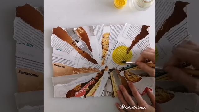 АППЛИКАЦИЯ из бумаги - МИЛЫЙ КОТ  ПОДЕЛКИ с детьми  PAPER CRAFTS - CAT  DIY