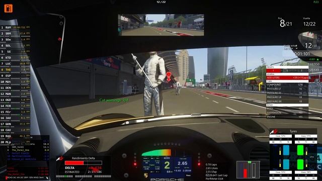 LUCAGT | The_Perez_One | Baku Azerbaijan - Porsche Cayman GT4 | Race 3 смотреть онлайн