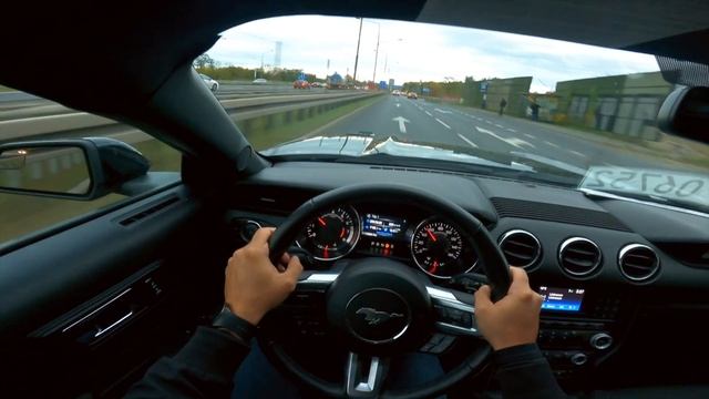 2015 Ford Mustang VI 3.7 V6 (3.7 304 HP) | POV Test Drive смотреть онлайн