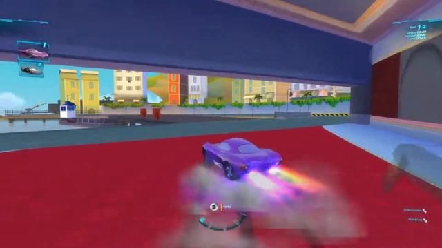 Тачки 2 (PC Steam) - Гонка - Тяжелая Сложность - 2 круга - Спринт "Бухта" - Холли Делюкс смотреть онлайн