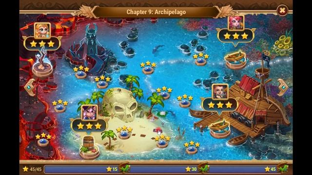 Hero Wars Secret Treasures in Chapter 9 Archipelago смотреть онлайн