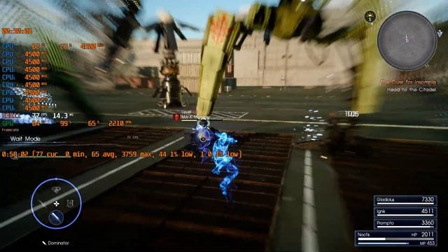 FINAL FANTASY XV WINDOWS EDITION | Intel® Core™ i7-9700 + #nVidia GeForce GTX 1660 смотреть онлайн