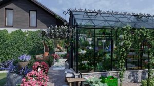 Ландшафтный дизайн дачного участка 6 соток - ищем баланс между работой и отдыхом. Пошаговый обзор.