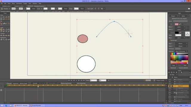 MOHO 8 TIMELINE BASICS (таймлайн - основы) (Anime Studio/MOHO_PRO) урок Moho12 таймлайн на русском