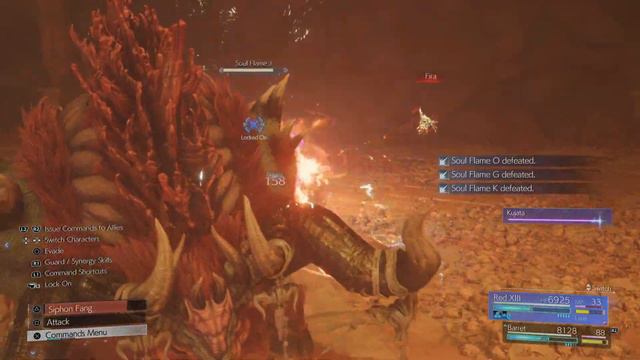 FINAL FANTASY VII REBIRTH Gi Nattak Boss battle Hard mode смотреть онлайн