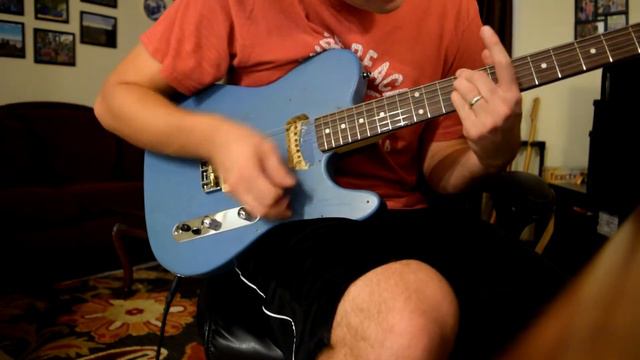 Humbucker Tele Build - Initial Tone Test #1 смотреть онлайн