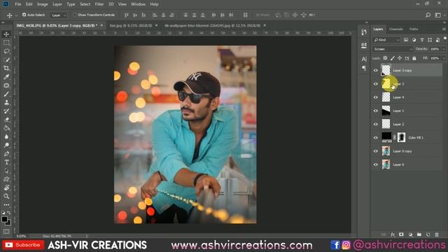 How to Add Bokeh to Photos in Photoshop cc смотреть онлайн