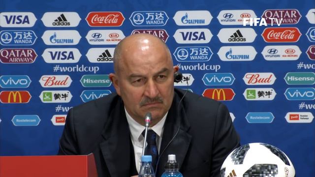 FIFA World Cup™ 2018: Russia - Saudi Arabia - Post Match Press Conference смотреть онлайн