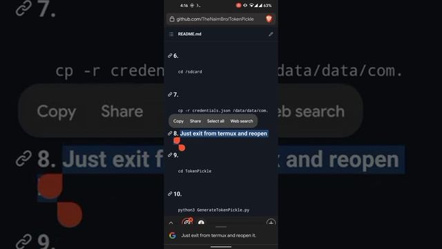 How to generate token.pickle with android after google policy update. New Method. (2022) смотреть онлайн