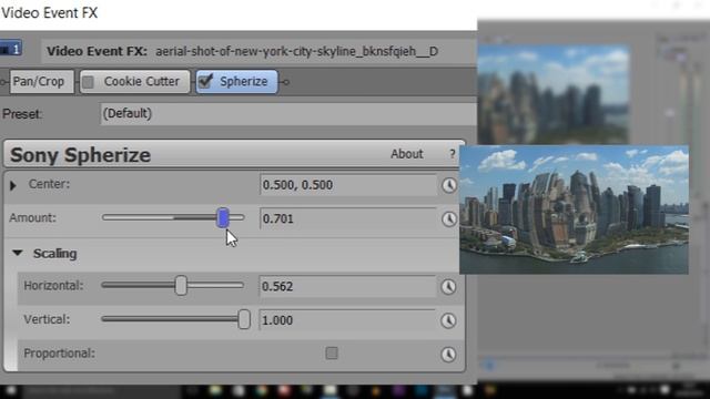 How To: Create a FishEye Effect in Sony Vegas Pro 12, 13 & 14 смотреть онлайн
