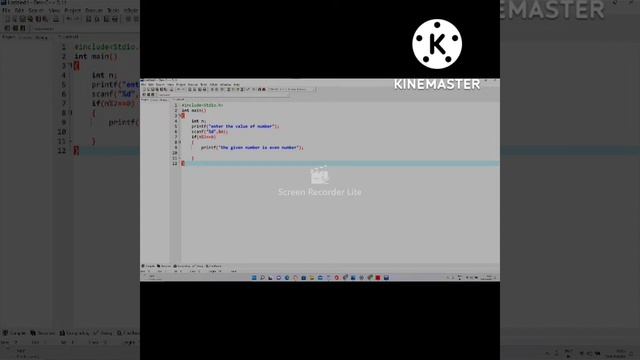 C programming for even and odd numbers using Dev c/c++ смотреть онлайн