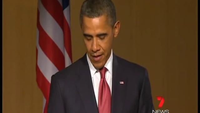 News Headlines and US President Bararck Obama's visit to Australia Report 17.11.11(seven) смотреть онлайн