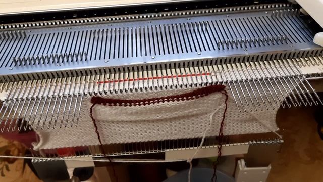 Карман Кенгуру цельновязаный на любой вязальной машине. смотреть онлайн