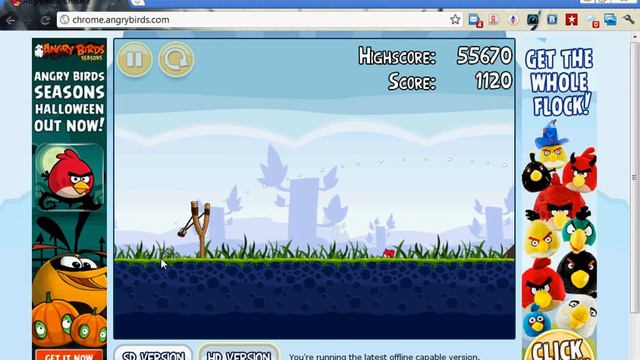 Angry Birds Chrome Глава 1 7-14 смотреть онлайн