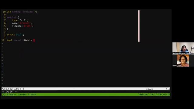 Mentorship Session: Writing Linux Kernel Modules in Rust смотреть онлайн