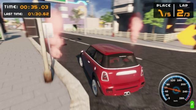 Ocean City Racing - Race Mode Level 5 смотреть онлайн