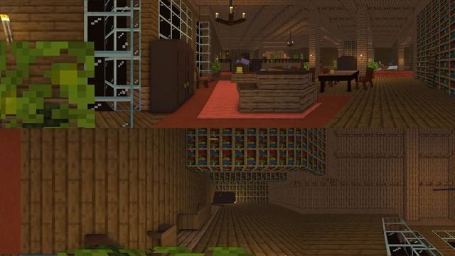 Doors Library Figure Scene - Minecraft 360° VR Animation смотреть онлайн