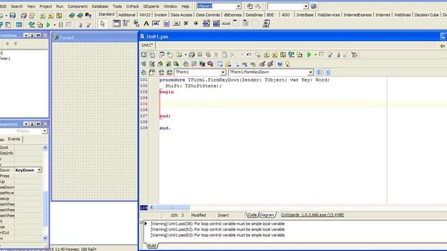 #4. Соколов В. Игровые алгоритмы / Простое управление с помощью клавиатуры / Делфи смотреть онлайн
