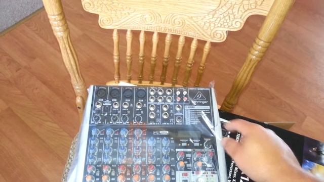 Behringer Qx1204usb mixer смотреть онлайн