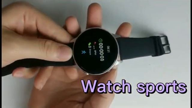 LW32 1.32inch 360*360 resolution Smart watch with two buttons смотреть онлайн
