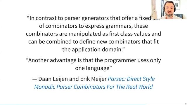 Monadic Parsers at the Input Boundary смотреть онлайн