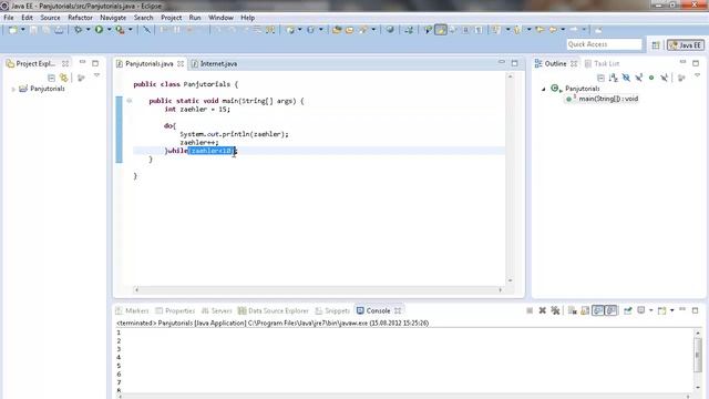 Java Tutorial Programmieren für Anfänger 21 -- Do While Loop (Schleifen) смотреть онлайн