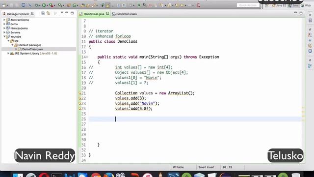 14.2 Collection and Generics in Java | Practical смотреть онлайн