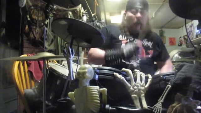 King Diamond- A Visit From The Dead Drum Cover смотреть онлайн