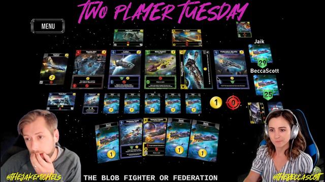 Star Realms - Two Player Tuesday with Becca and Jake смотреть онлайн