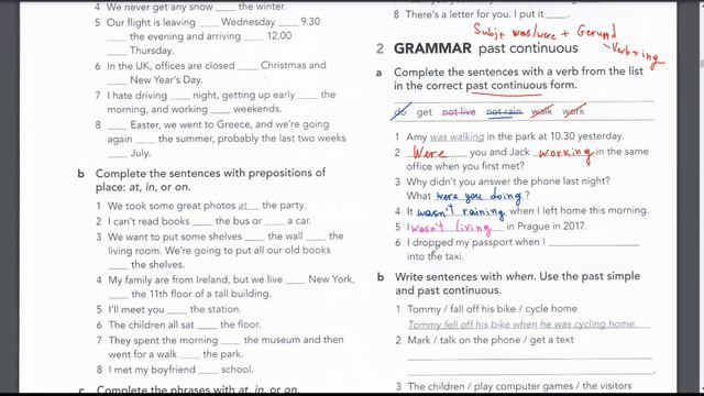 English file Pre Intermediate Workbook 2B смотреть онлайн