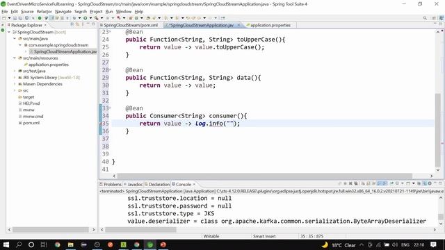Spring Cloud Stream with Apache Kafka and Rabbitmq binder | Spring Boot смотреть онлайн